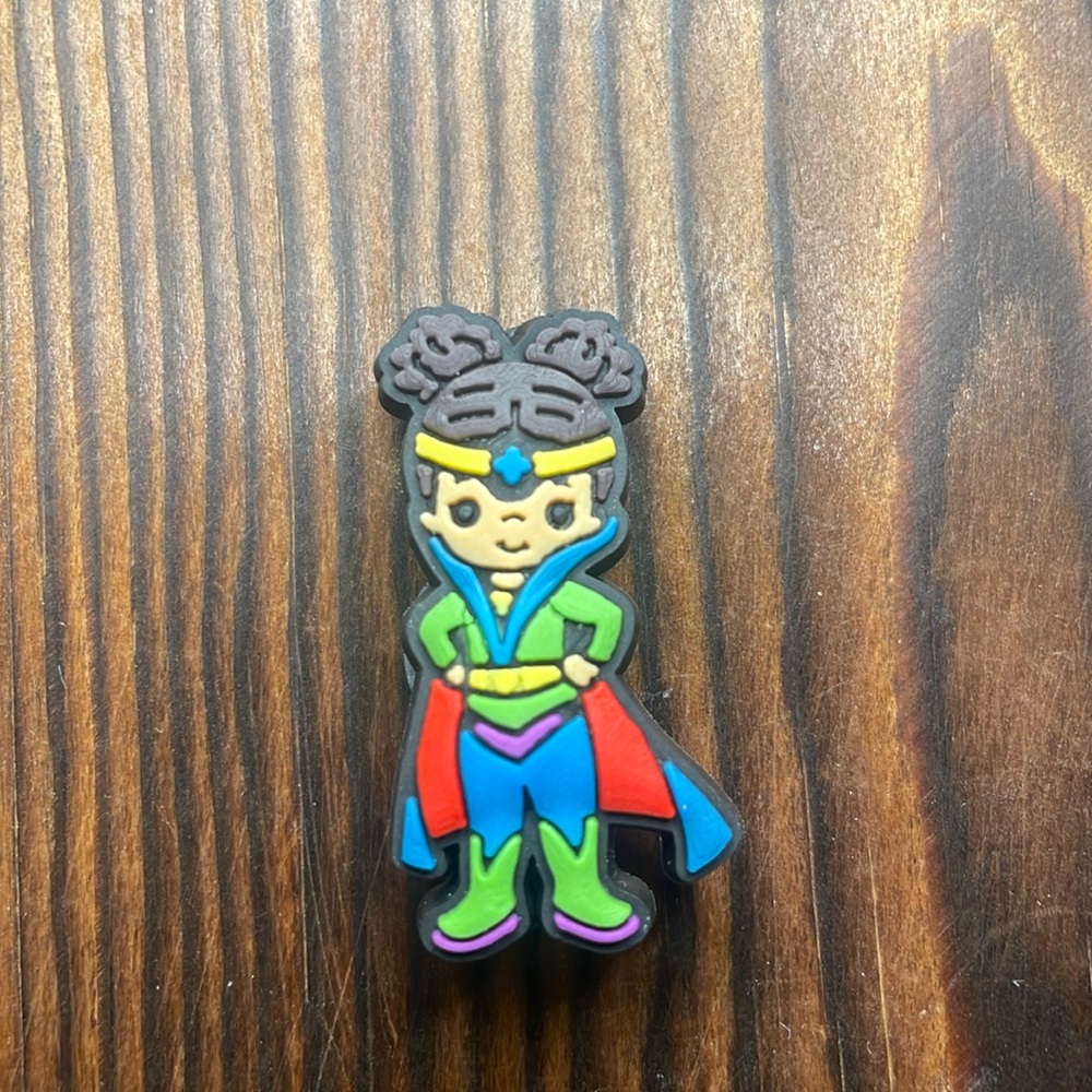 Little Princess Super Hero crocs shoe charm jibbitz